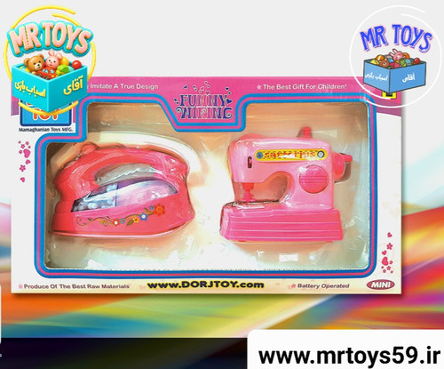 پک دو عددی اتو و جارو برقی باطری خور