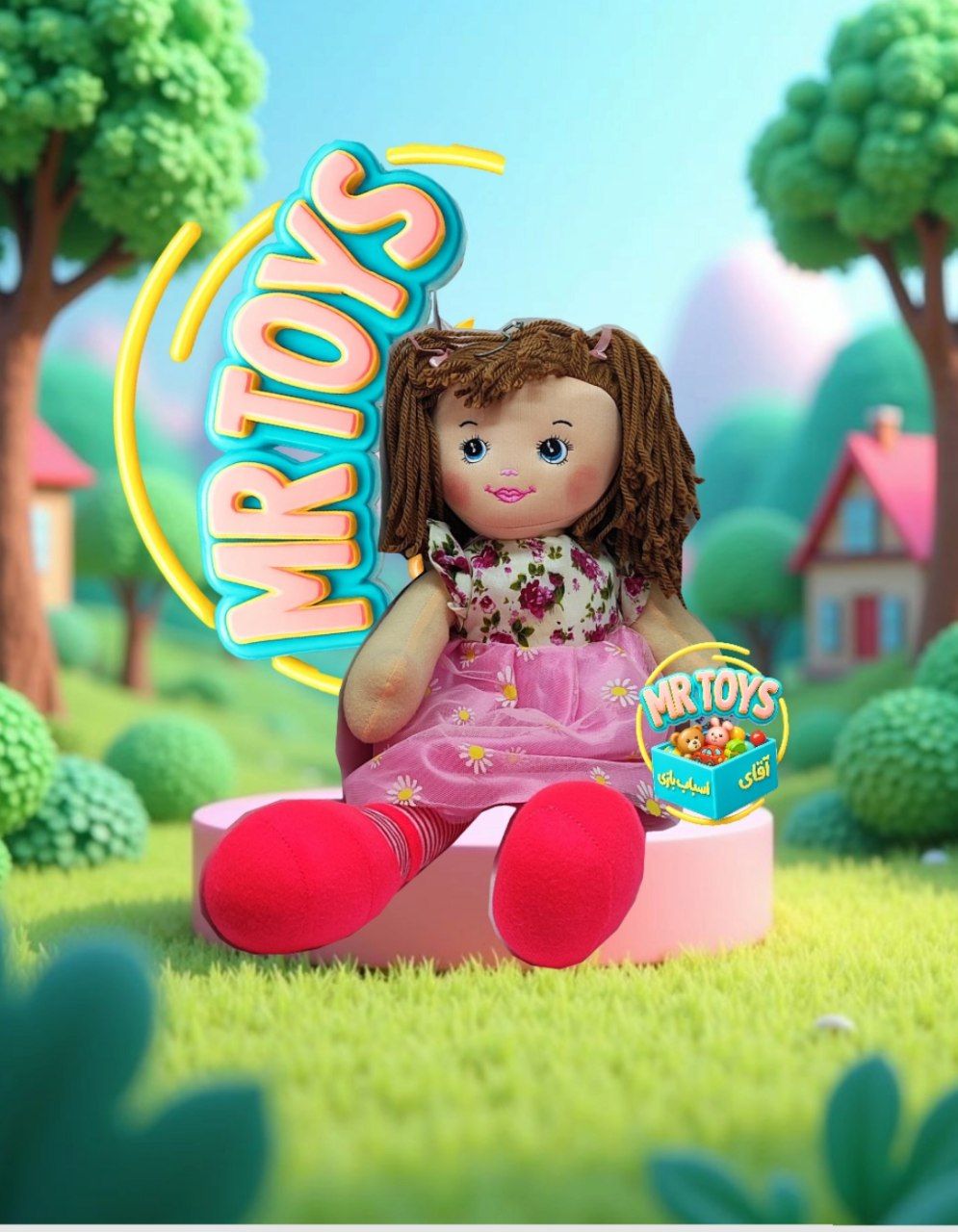 عروسک پارچه ای دختر