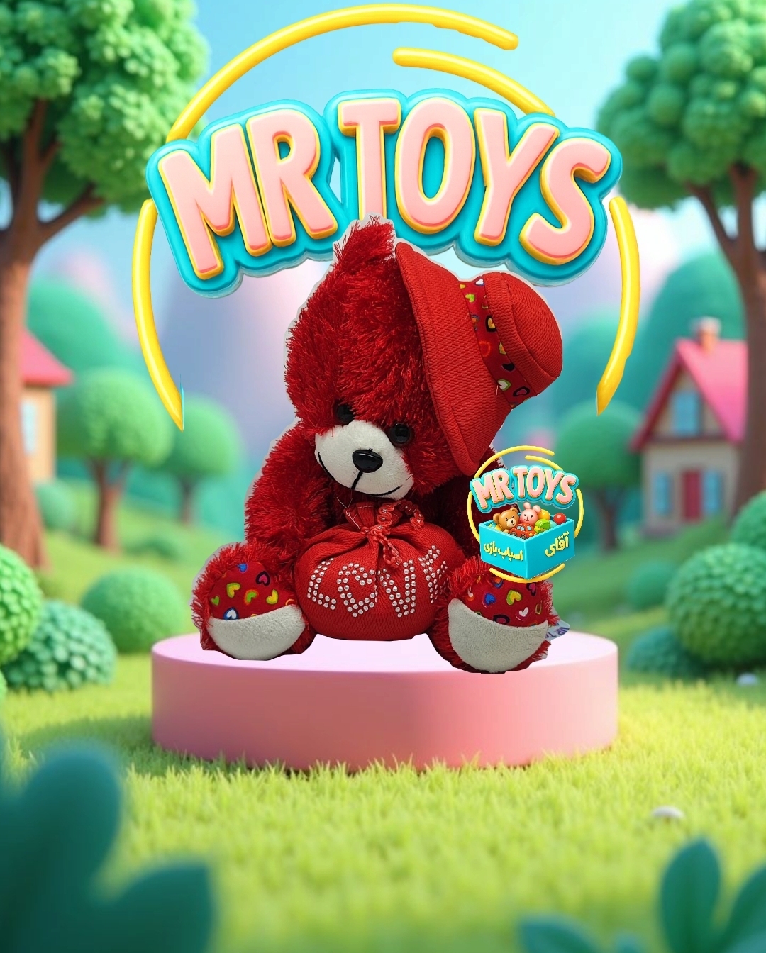 خرس کلاه دار قلبی