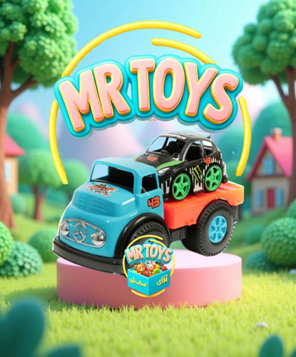 کامیون همراه با ماشین